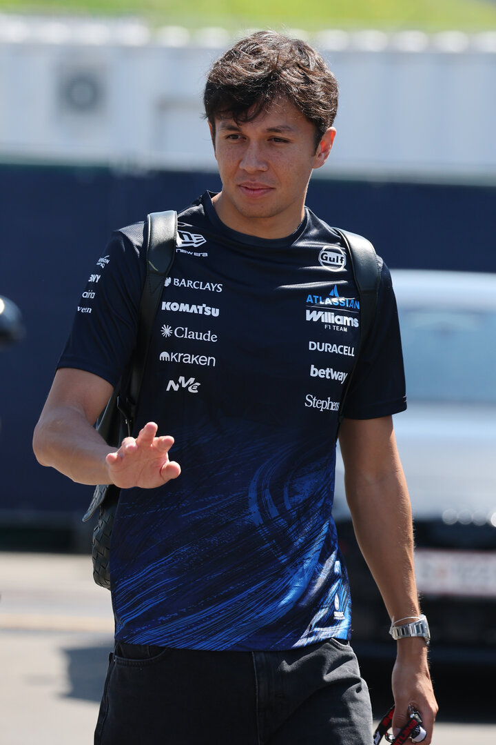 GP AUSTRIA, Alexander Albon (THA) Williams F1 Team.
26.06.2026. Formula 1 World Championship, Rd 8, Austrian Grand Prix, Spielberg, Austria, Practice Day.
- www.xpbimages.com, EMail: requests@xpbimages.com © Copyright: Moy / XPB Images