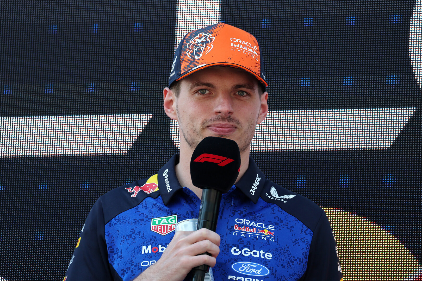 GP AUSTRIA, Max Verstappen (NLD) Red Bull Racing on the FanZone Stage.
26.06.2026. Formula 1 World Championship, Rd 8, Austrian Grand Prix, Spielberg, Austria, Practice Day.
- www.xpbimages.com, EMail: requests@xpbimages.com © Copyright: Moy / XPB Images