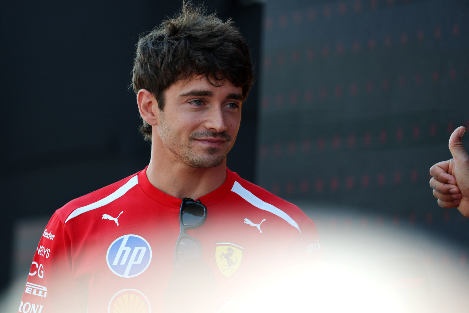 GP AUSTRIA, Charles Leclerc (MON) Ferrari on the FanZone Stage.
26.06.2026. Formula 1 World Championship, Rd 8, Austrian Grand Prix, Spielberg, Austria, Practice Day.
- www.xpbimages.com, EMail: requests@xpbimages.com © Copyright: Moy / XPB Images