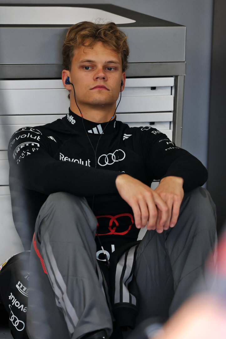 GP AUSTRIA, Paul Aron (EST) Audi F1 Team Test Driver.
26.06.2026. Formula 1 World Championship, Rd 8, Austrian Grand Prix, Spielberg, Austria, Practice Day.
- www.xpbimages.com, EMail: requests@xpbimages.com © Copyright: Batchelor / XPB Images