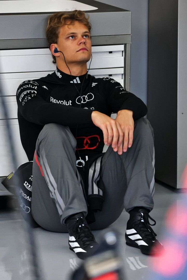 GP AUSTRIA, Paul Aron (EST) Audi F1 Team Test Driver.
26.06.2026. Formula 1 World Championship, Rd 8, Austrian Grand Prix, Spielberg, Austria, Practice Day.
- www.xpbimages.com, EMail: requests@xpbimages.com © Copyright: Batchelor / XPB Images