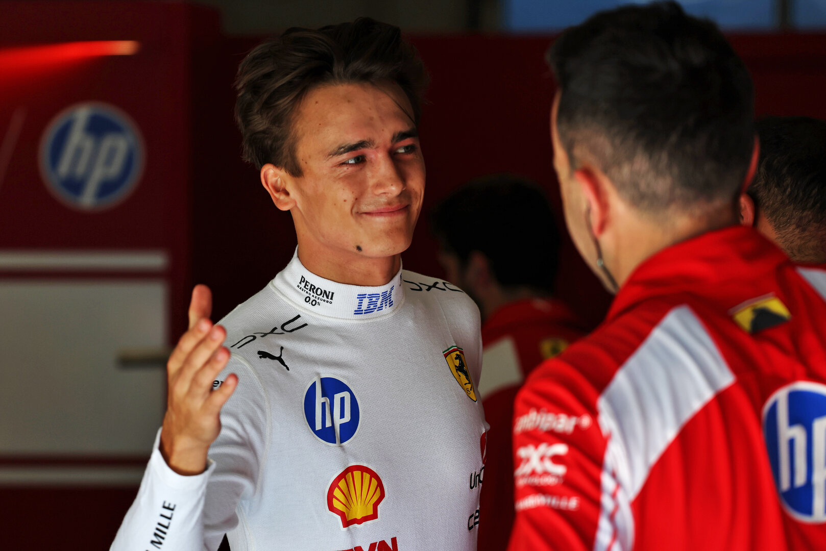 GP AUSTRIA, Dino Beganovic (SWE) Ferrari Academy Driver.
26.06.2026. Formula 1 World Championship, Rd 8, Austrian Grand Prix, Spielberg, Austria, Practice Day.
- www.xpbimages.com, EMail: requests@xpbimages.com © Copyright: Batchelor / XPB Images