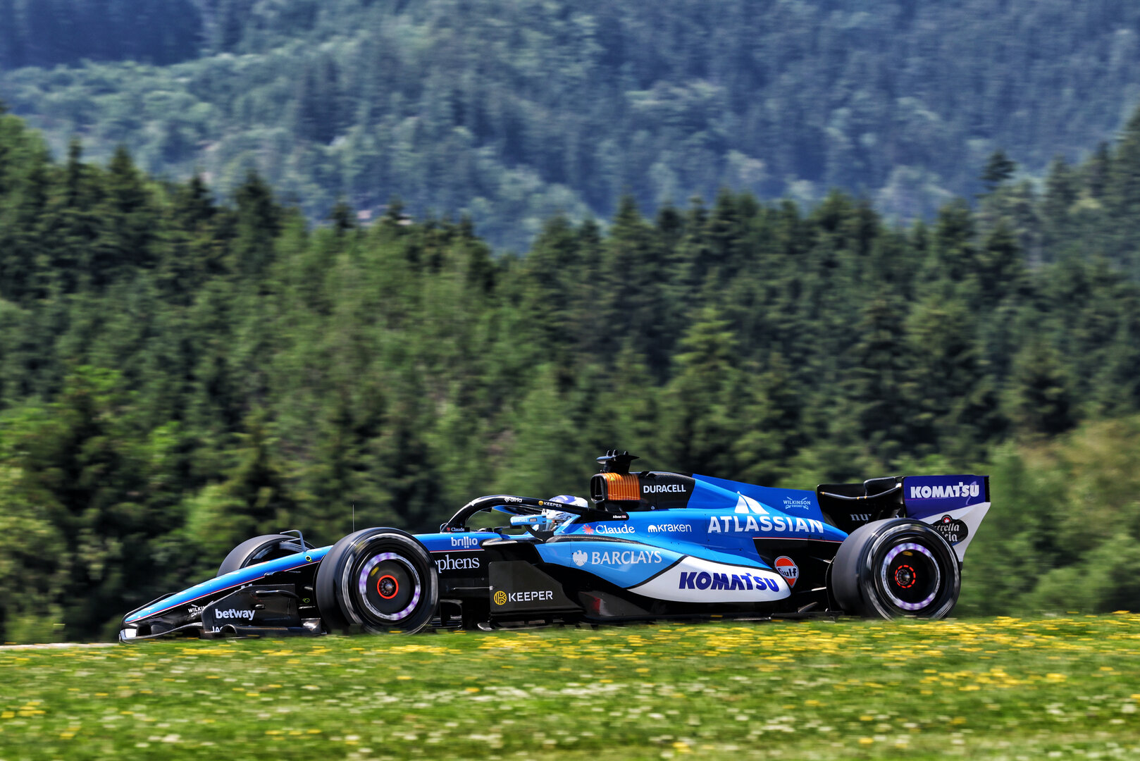 GP AUSTRIA, Alexander Albon (THA) Williams F1 Team FW48.
26.06.2026. Formula 1 World Championship, Rd 8, Austrian Grand Prix, Spielberg, Austria, Practice Day.
- www.xpbimages.com, EMail: requests@xpbimages.com © Copyright: Bearne / XPB Images