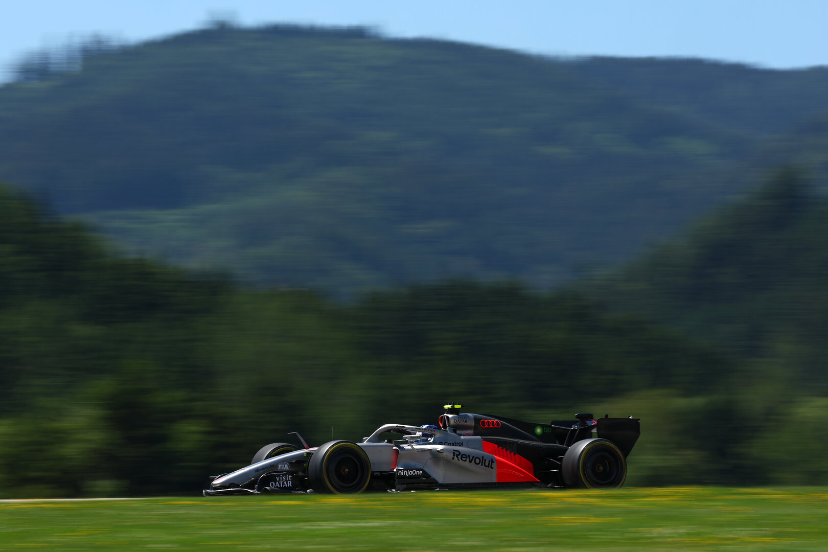 GP AUSTRIA, Paul Aron (EST) Audi F1 Team R26 Test Driver.
26.06.2026. Formula 1 World Championship, Rd 8, Austrian Grand Prix, Spielberg, Austria, Practice Day.
- www.xpbimages.com, EMail: requests@xpbimages.com © Copyright: Bearne / XPB Images