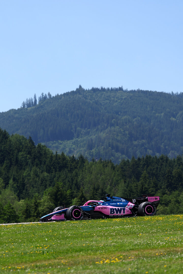 GP AUSTRIA, Pierre Gasly (FRA) Alpine F1 Team A526.
26.06.2026. Formula 1 World Championship, Rd 8, Austrian Grand Prix, Spielberg, Austria, Practice Day.
- www.xpbimages.com, EMail: requests@xpbimages.com © Copyright: Bearne / XPB Images