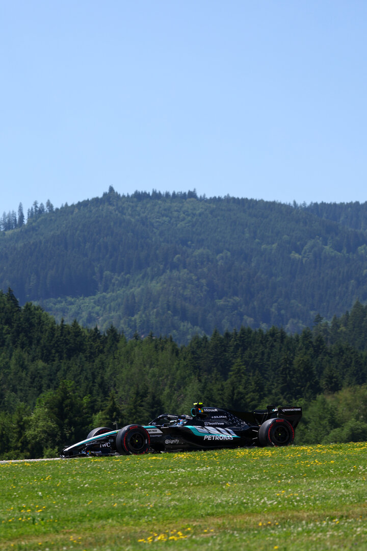 GP AUSTRIA, Andrea Kimi Antonelli (ITA) Mercedes AMG Formula One Team W17.
26.06.2026. Formula 1 World Championship, Rd 8, Austrian Grand Prix, Spielberg, Austria, Practice Day.
- www.xpbimages.com, EMail: requests@xpbimages.com © Copyright: Bearne / XPB Images