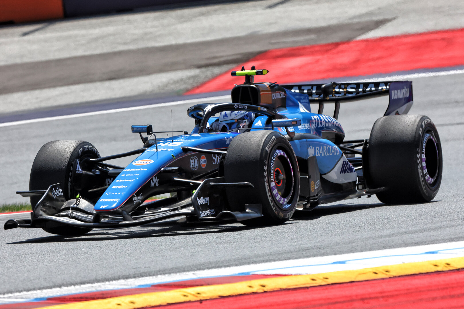 GP AUSTRIA, Luke Browning (GBR) Williams F1 Team FW48 Reserve Driver.
26.06.2026. Formula 1 World Championship, Rd 8, Austrian Grand Prix, Spielberg, Austria, Practice Day.
- www.xpbimages.com, EMail: requests@xpbimages.com © Copyright: Charniaux / XPB Images