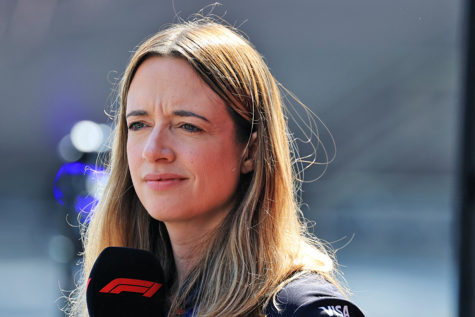 GP AUSTRIA, Hannah Schmitz (GBR) Red Bull Racing Senior Strategy Engineer on the FanZone Stage.
27.06.2026. Formula 1 World Championship, Rd 8, Austrian Grand Prix, Spielberg, Austria, Qualifiche Day.
- www.xpbimages.com, EMail: requests@xpbimages.com © Copyright: Moy / XPB Images