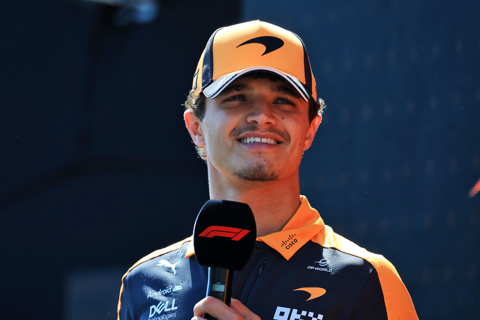 GP AUSTRIA, Lando Norris (GBR) McLaren F1 Team on the FanZone Stage.
27.06.2026. Formula 1 World Championship, Rd 8, Austrian Grand Prix, Spielberg, Austria, Qualifiche Day.
- www.xpbimages.com, EMail: requests@xpbimages.com © Copyright: Moy / XPB Images