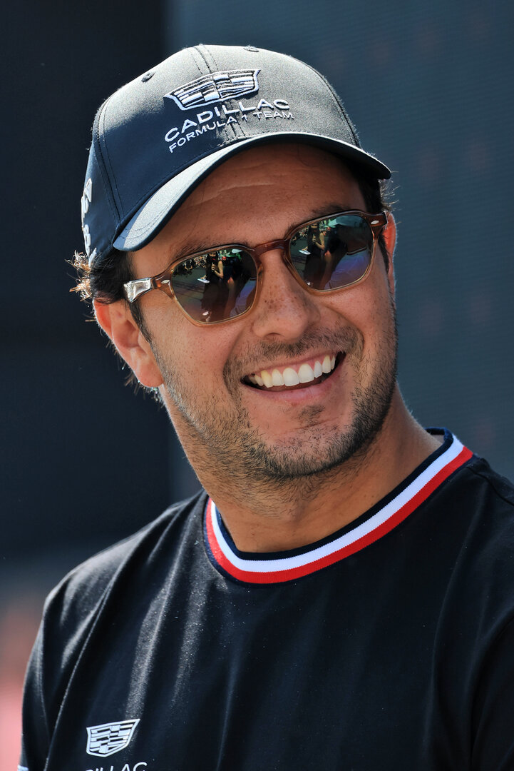 GP AUSTRIA, Sergio Perez (MEX) Cadillac Formula 1 Team on the FanZone Stage.
27.06.2026. Formula 1 World Championship, Rd 8, Austrian Grand Prix, Spielberg, Austria, Qualifiche Day.
- www.xpbimages.com, EMail: requests@xpbimages.com © Copyright: Moy / XPB Images