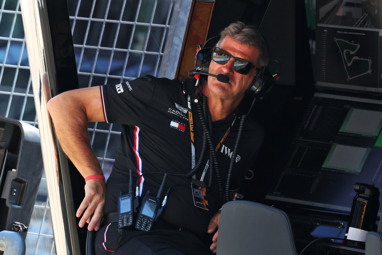 GP AUSTRIA, Graeme Lowdon (GBR) Cadillac Formula 1 Team, Team Principal on the pit gantry.
27.06.2026. Formula 1 World Championship, Rd 8, Austrian Grand Prix, Spielberg, Austria, Qualifiche Day.
- www.xpbimages.com, EMail: requests@xpbimages.com © Copyright: Charniaux / XPB Images