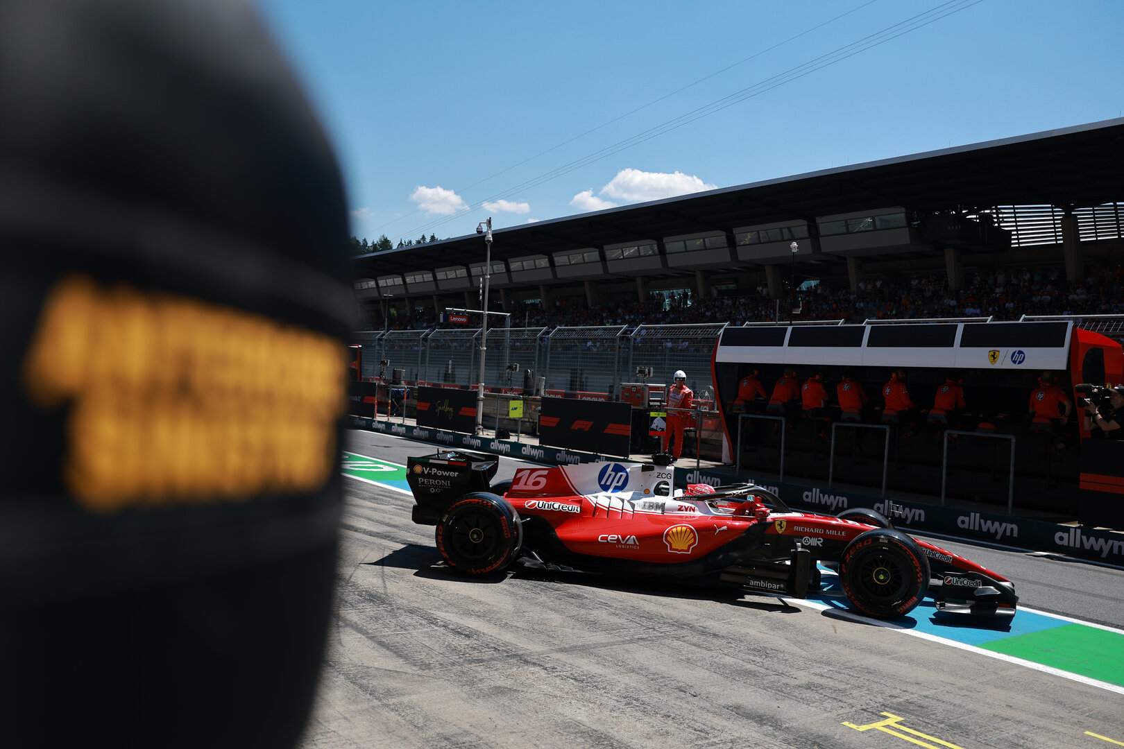 GP AUSTRIA, Charles Leclerc (MON) Ferrari SF-26 leaves the pits.
27.06.2026. Formula 1 World Championship, Rd 8, Austrian Grand Prix, Spielberg, Austria, Qualifiche Day.
- www.xpbimages.com, EMail: requests@xpbimages.com © Copyright: Charniaux / XPB Images