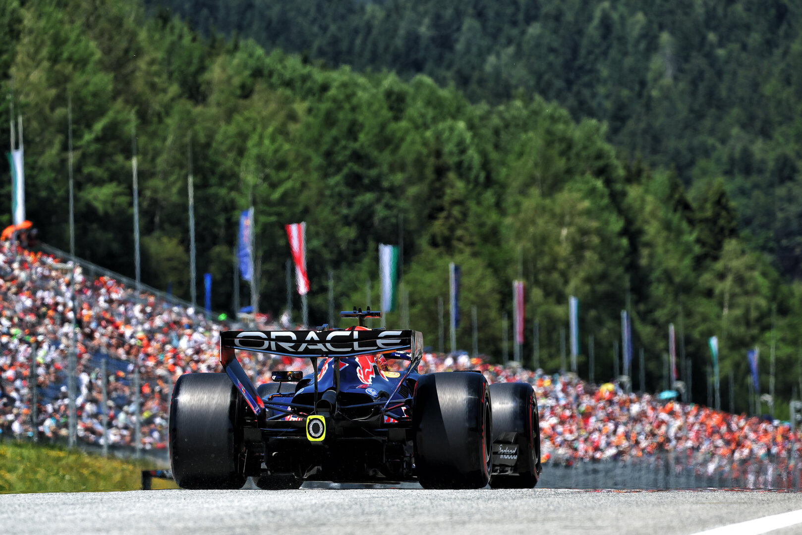 GP AUSTRIA, Max Verstappen (NLD) Red Bull Racing RB22.
27.06.2026. Formula 1 World Championship, Rd 8, Austrian Grand Prix, Spielberg, Austria, Qualifiche Day.
- www.xpbimages.com, EMail: requests@xpbimages.com © Copyright: Bearne / XPB Images