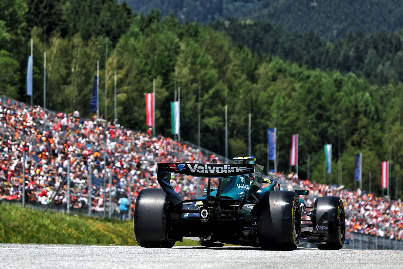 GP AUSTRIA, Fernando Alonso (ESP) Aston Martin F1 Team AMR26.
27.06.2026. Formula 1 World Championship, Rd 8, Austrian Grand Prix, Spielberg, Austria, Qualifiche Day.
- www.xpbimages.com, EMail: requests@xpbimages.com © Copyright: Bearne / XPB Images