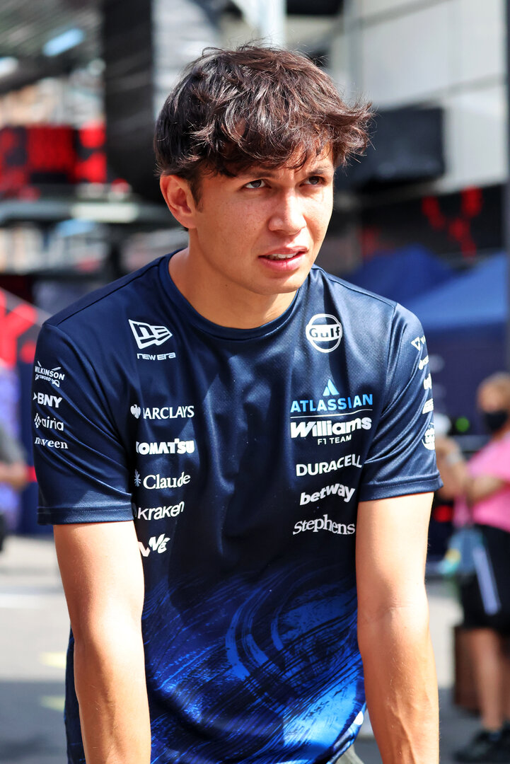 GP AZERBAIJAN, Alexander Albon (THA) Williams F1 Team.
23.09.2026. Formula One World Championship, Rd 15, Azerbaijan Grand Prix, Baku, Azerbaijan, Preparations Day.
 - www.xpbimages.com, EMail: requests@xpbimages.com © Copyright:  Rew / XPB Images