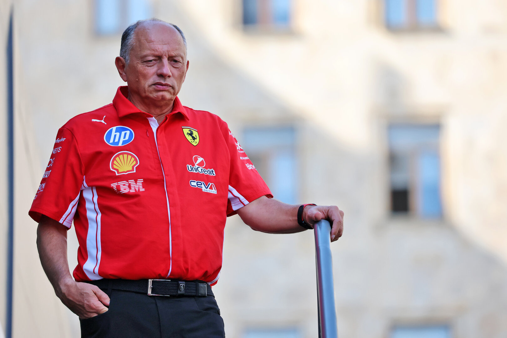 GP AZERBAIJAN, Frederic Vasseur (FRA) Ferrari Team Principal.
23.09.2026. Formula One World Championship, Rd 15, Azerbaijan Grand Prix, Baku, Azerbaijan, Preparations Day.
- www.xpbimages.com, EMail: requests@xpbimages.com © Copyright: Batchelor / XPB Images