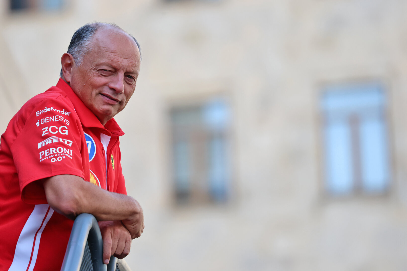 GP AZERBAIJAN, Frederic Vasseur (FRA) Ferrari Team Principal.
23.09.2026. Formula One World Championship, Rd 15, Azerbaijan Grand Prix, Baku, Azerbaijan, Preparations Day.
- www.xpbimages.com, EMail: requests@xpbimages.com © Copyright: Batchelor / XPB Images