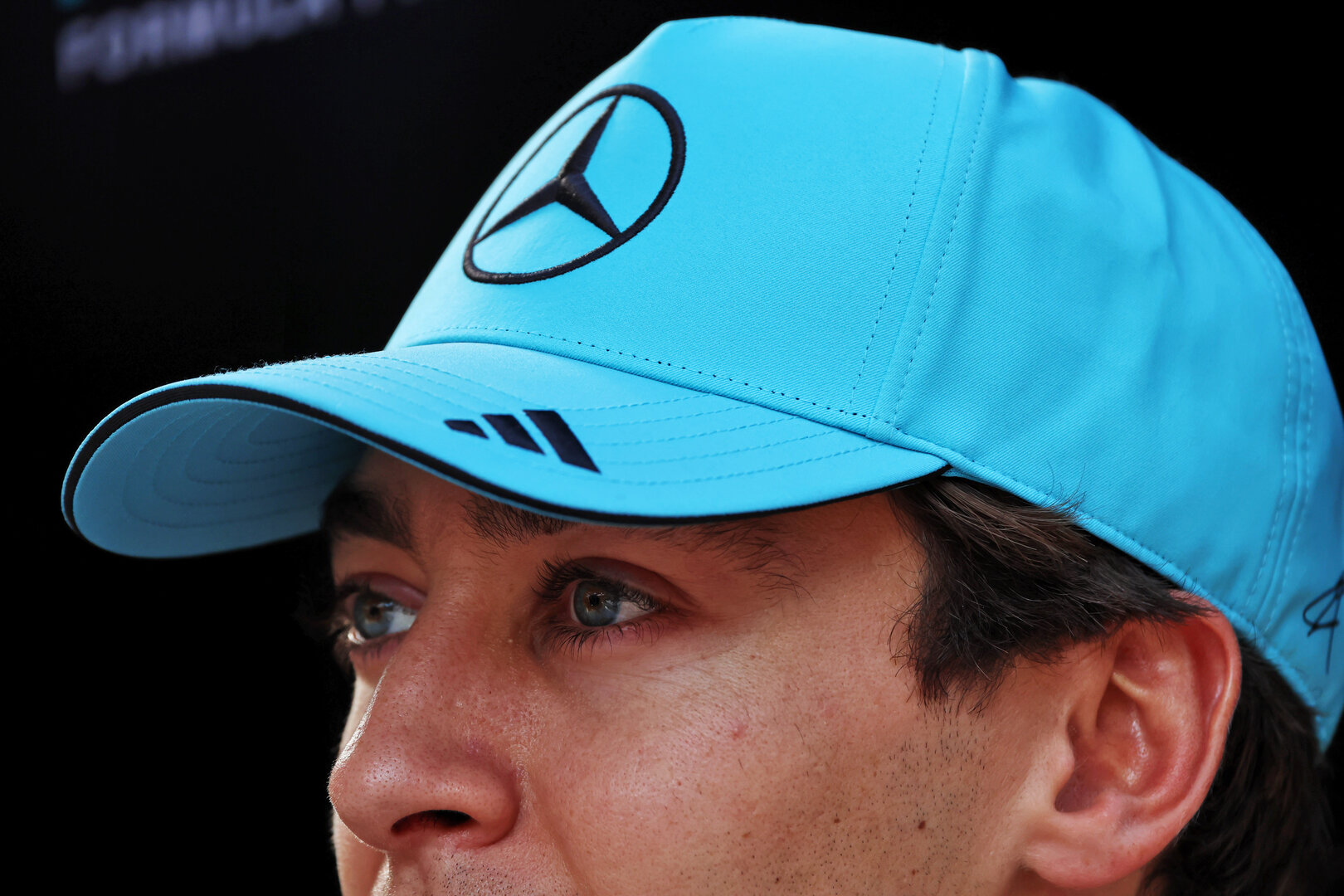 GP AZERBAIJAN, George Russell (GBR) Mercedes AMG Formula One Team.
23.09.2026. Formula One World Championship, Rd 15, Azerbaijan Grand Prix, Baku, Azerbaijan, Preparations Day.
 - www.xpbimages.com, EMail: requests@xpbimages.com © Copyright:  Rew / XPB Images