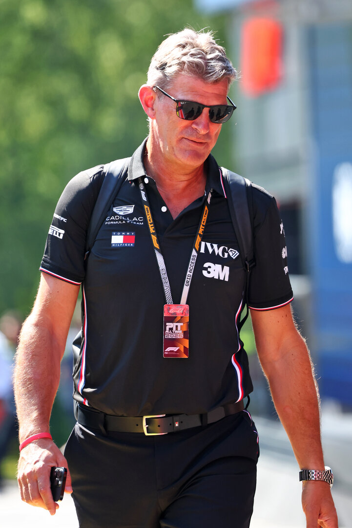 GP BELGIO, Graeme Lowdon (GBR) Cadillac Formula 1 Team, Team Principal.
16.07.2026. Formula 1 World Championship, Rd 10, Belgian Grand Prix, Spa Francorchamps, Belgium, Preparation Day.
- www.xpbimages.com, EMail: requests@xpbimages.com © Copyright: Bearne / XPB Images