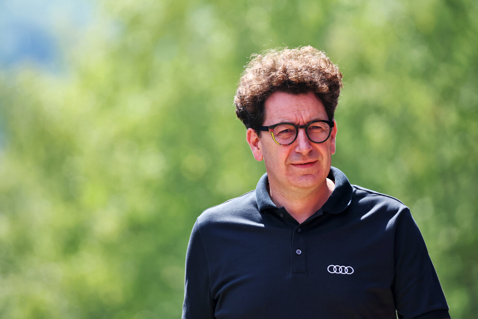 GP BELGIO, Mattia Binotto (ITA) Audi F1 Team Motorsport Chief Operating e Chief Technical Officer.
16.07.2026. Formula 1 World Championship, Rd 10, Belgian Grand Prix, Spa Francorchamps, Belgium, Preparation Day.
- www.xpbimages.com, EMail: requests@xpbimages.com © Copyright: Bearne / XPB Images