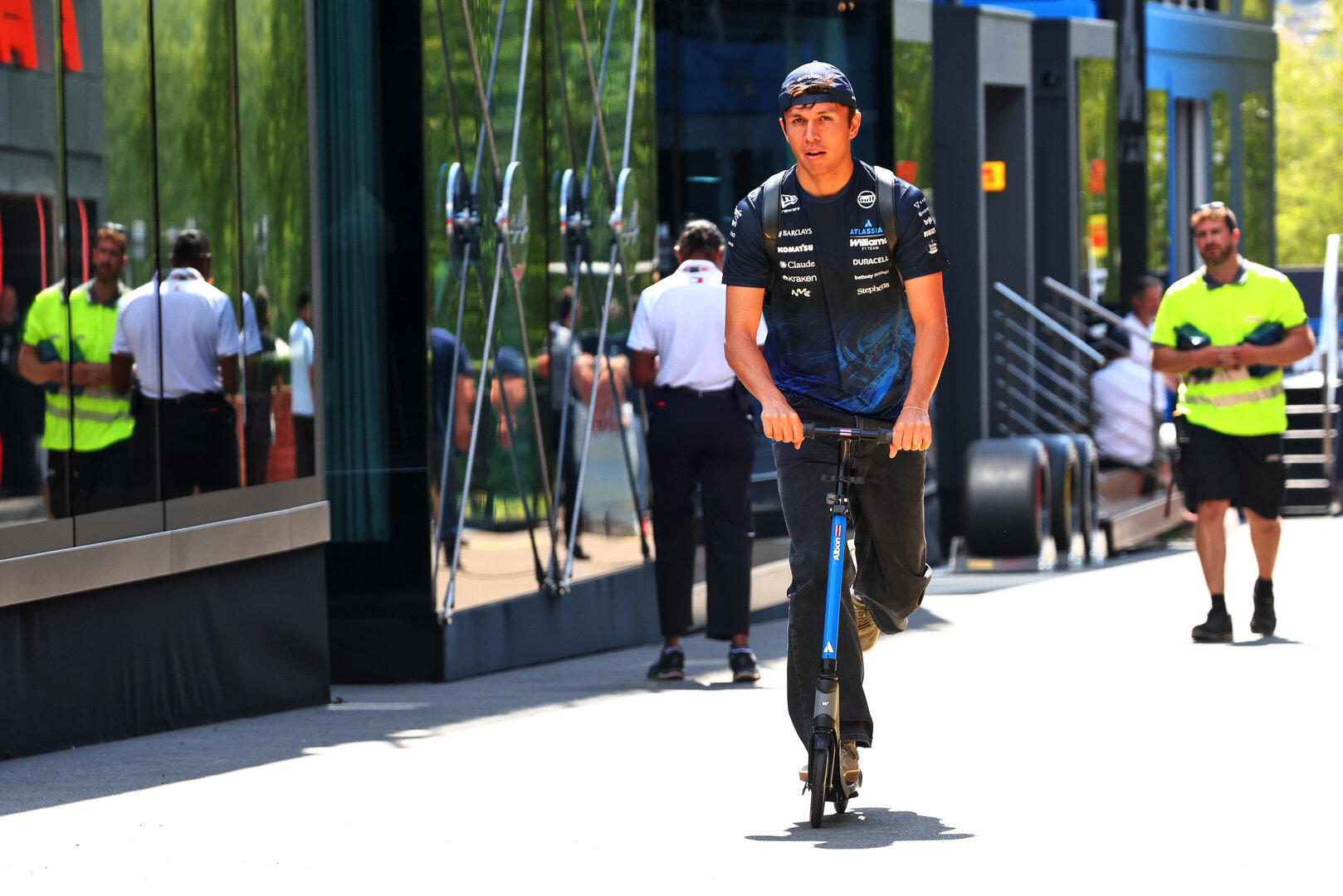 GP BELGIO, Alexander Albon (THA) Williams F1 Team.
16.07.2026. Formula 1 World Championship, Rd 10, Belgian Grand Prix, Spa Francorchamps, Belgium, Preparation Day.
- www.xpbimages.com, EMail: requests@xpbimages.com © Copyright: Bearne / XPB Images