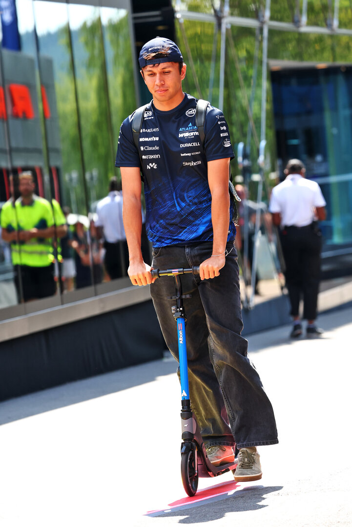 GP BELGIO, Alexander Albon (THA) Williams F1 Team.
16.07.2026. Formula 1 World Championship, Rd 10, Belgian Grand Prix, Spa Francorchamps, Belgium, Preparation Day.
- www.xpbimages.com, EMail: requests@xpbimages.com © Copyright: Bearne / XPB Images