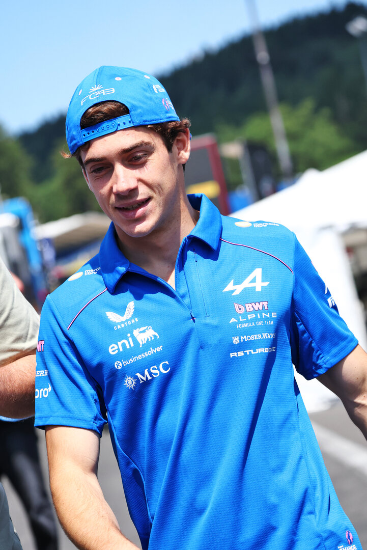 GP BELGIO, Franco Colapinto (ARG) Alpine F1 Team.
16.07.2026. Formula 1 World Championship, Rd 10, Belgian Grand Prix, Spa Francorchamps, Belgium, Preparation Day.
- www.xpbimages.com, EMail: requests@xpbimages.com © Copyright: Bearne / XPB Images