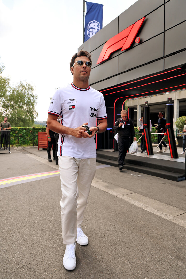 GP BELGIO, Sergio Perez (MEX) Cadillac Formula 1 Team.
16.07.2026. Formula 1 World Championship, Rd 10, Belgian Grand Prix, Spa Francorchamps, Belgium, Preparation Day.
- www.xpbimages.com, EMail: requests@xpbimages.com © Copyright: Batchelor / XPB Images