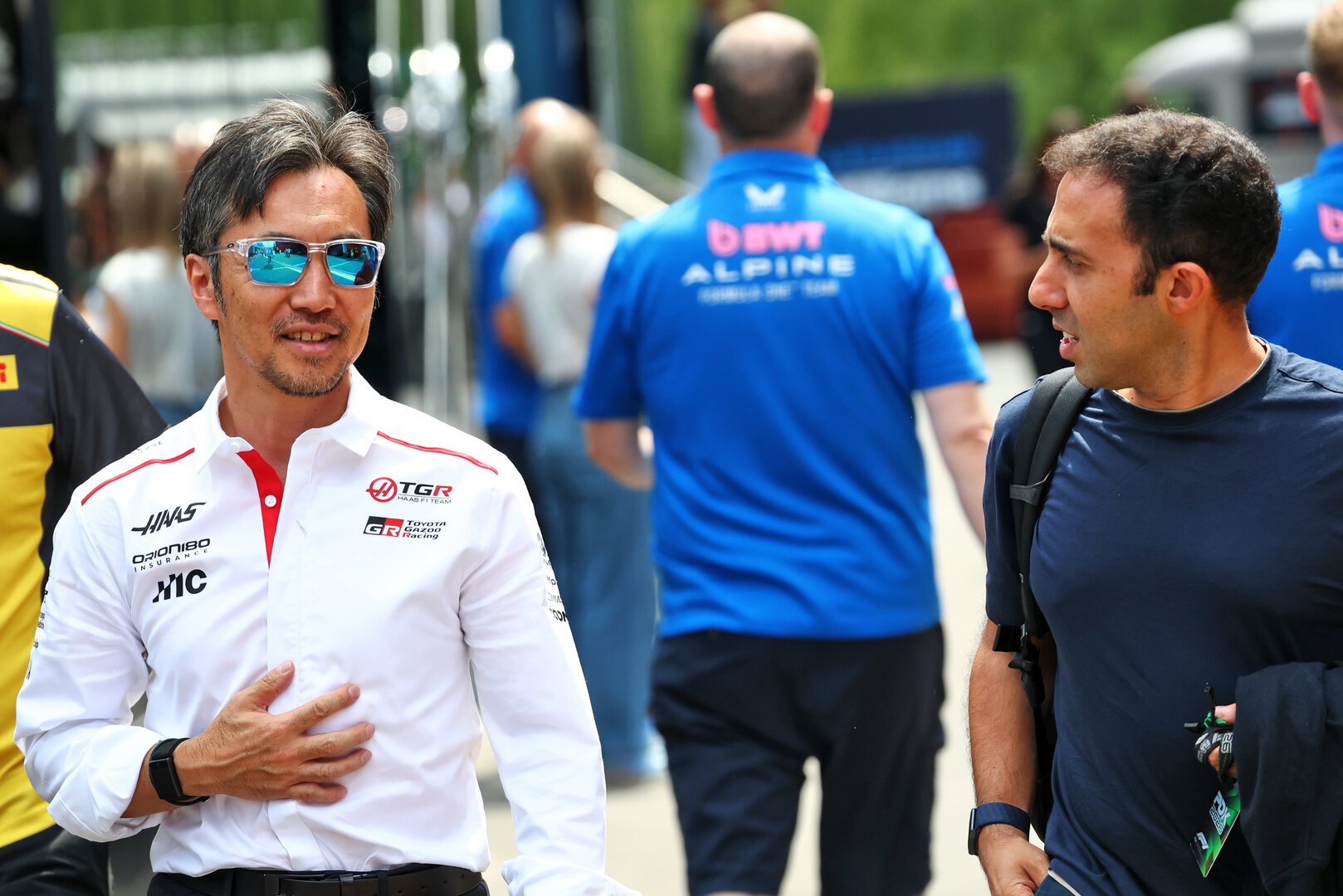 GP BELGIO, Ayao Komatsu (JPN) Haas F1 Team Principal.
16.07.2026. Formula 1 World Championship, Rd 10, Belgian Grand Prix, Spa Francorchamps, Belgium, Preparation Day.
- www.xpbimages.com, EMail: requests@xpbimages.com © Copyright: Bearne / XPB Images