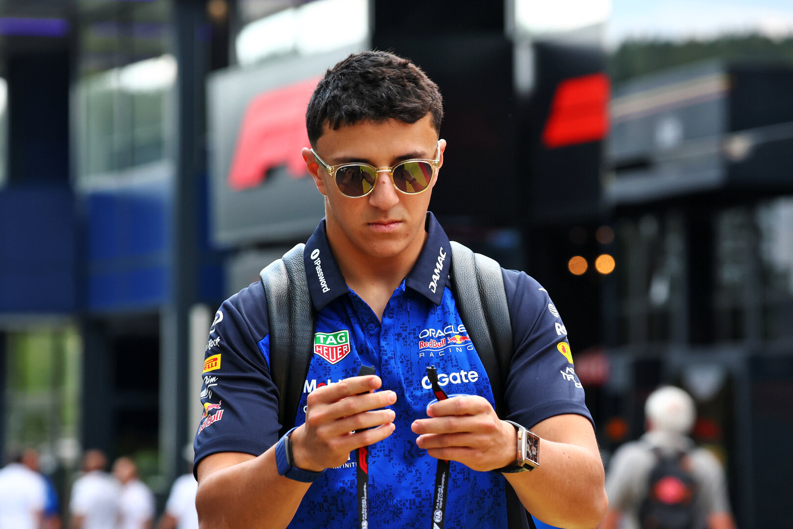 GP BELGIO, Isack Hadjar (FRA) Red Bull Racing.
16.07.2026. Formula 1 World Championship, Rd 10, Belgian Grand Prix, Spa Francorchamps, Belgium, Preparation Day.
- www.xpbimages.com, EMail: requests@xpbimages.com © Copyright: Bearne / XPB Images