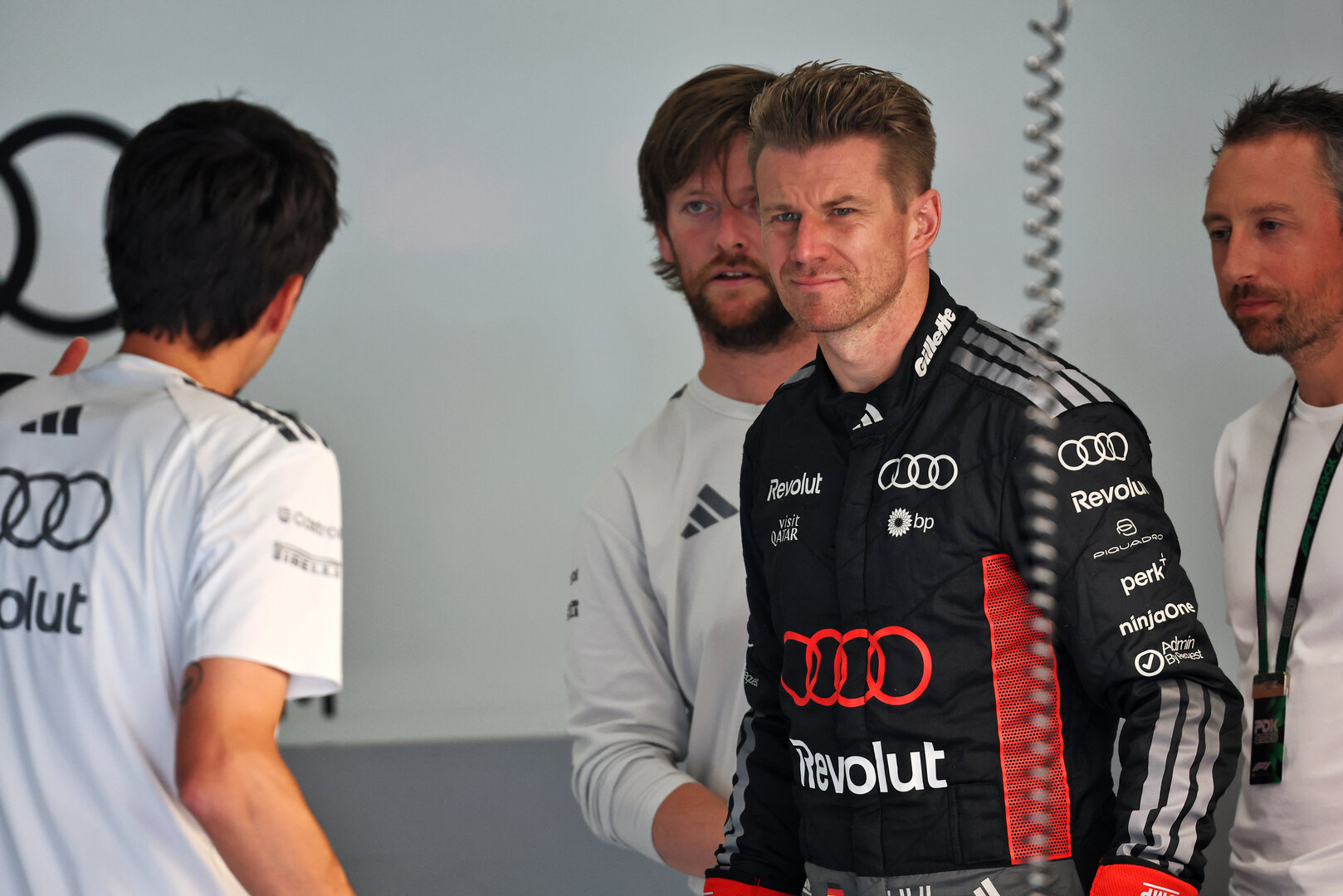 GP BELGIO, Nico Hulkenberg (GER) Audi F1 Team.
16.07.2026. Formula 1 World Championship, Rd 10, Belgian Grand Prix, Spa Francorchamps, Belgium, Preparation Day.
- www.xpbimages.com, EMail: requests@xpbimages.com © Copyright: Batchelor / XPB Images