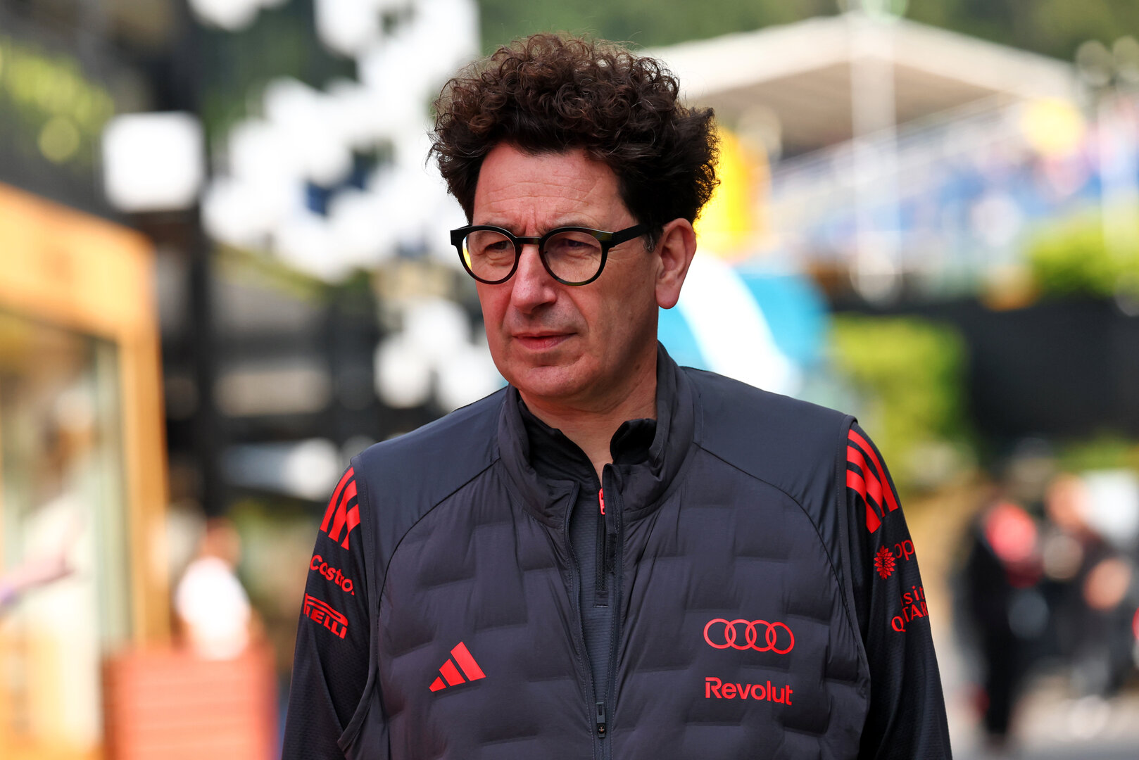 GP BELGIO, Mattia Binotto (ITA) Audi F1 Team Motorsport Chief Operating e Chief Technical Officer.
17.07.2026. Formula 1 World Championship, Rd 10, Belgian Grand Prix, Spa Francorchamps, Belgium, Practice Day.
- www.xpbimages.com, EMail: requests@xpbimages.com © Copyright: Bearne / XPB Images