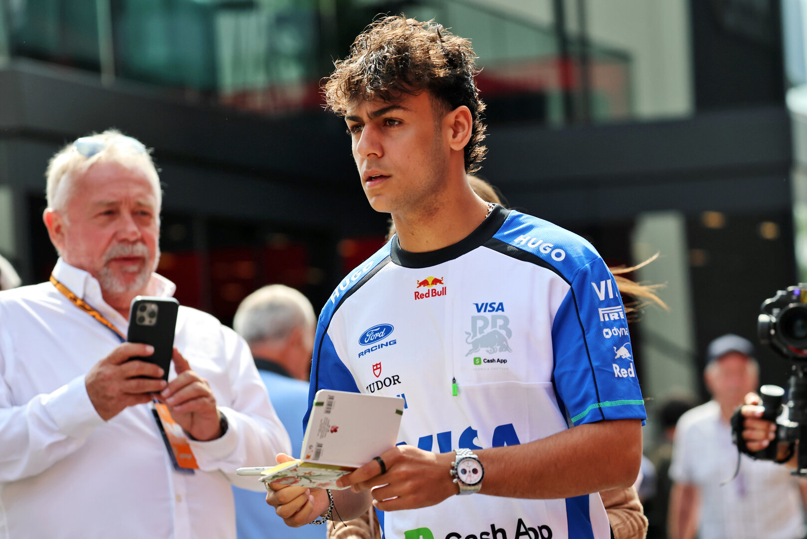 GP BELGIO, Arvid Lindblad (GBR) Racing Bulls Formula One Team.
17.07.2026. Formula 1 World Championship, Rd 10, Belgian Grand Prix, Spa Francorchamps, Belgium, Practice Day.
- www.xpbimages.com, EMail: requests@xpbimages.com © Copyright: Batchelor / XPB Images