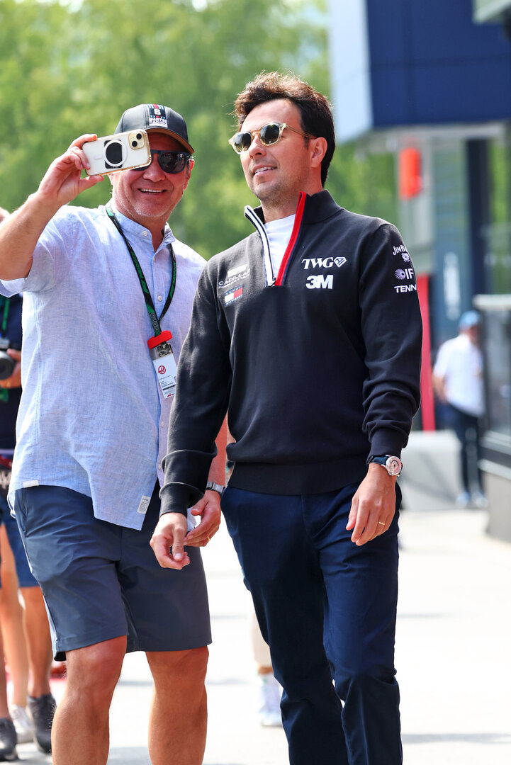 GP BELGIO, Sergio Perez (MEX) Cadillac Formula 1 Team.
17.07.2026. Formula 1 World Championship, Rd 10, Belgian Grand Prix, Spa Francorchamps, Belgium, Practice Day.
- www.xpbimages.com, EMail: requests@xpbimages.com © Copyright: Bearne / XPB Images