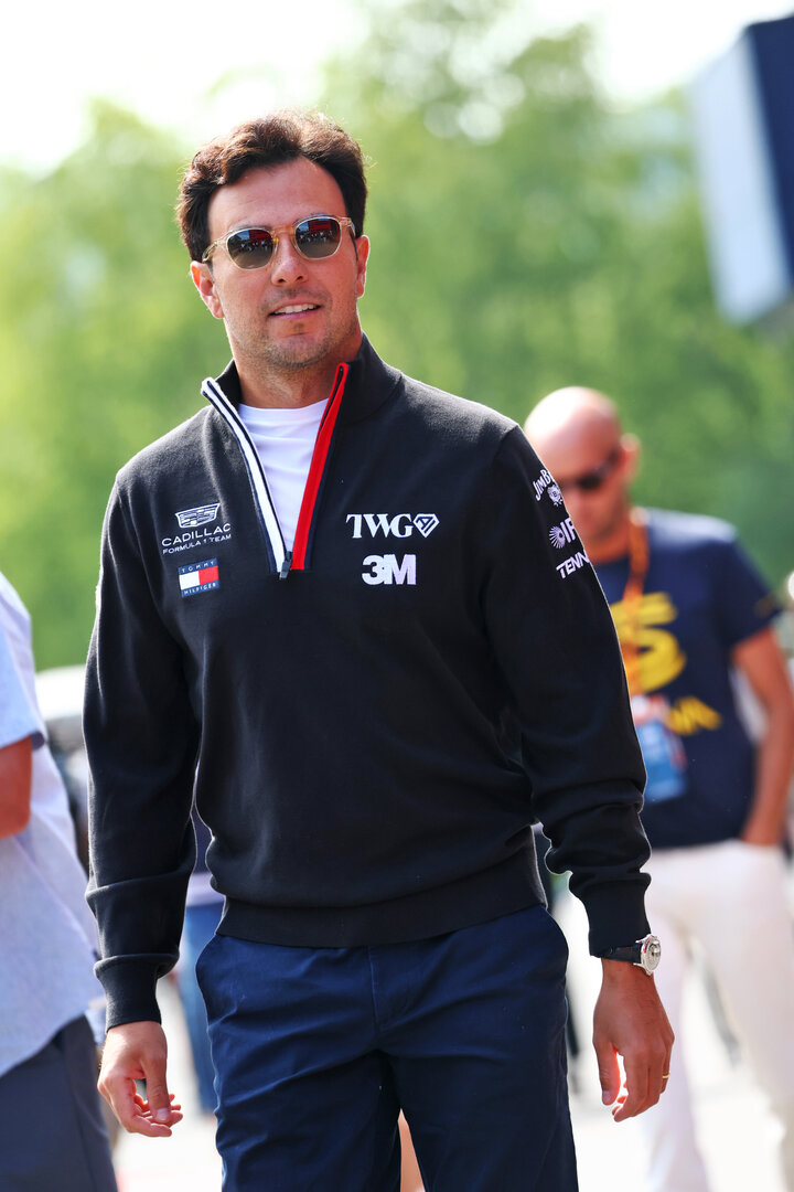 GP BELGIO, Sergio Perez (MEX) Cadillac Formula 1 Team.
17.07.2026. Formula 1 World Championship, Rd 10, Belgian Grand Prix, Spa Francorchamps, Belgium, Practice Day.
- www.xpbimages.com, EMail: requests@xpbimages.com © Copyright: Bearne / XPB Images