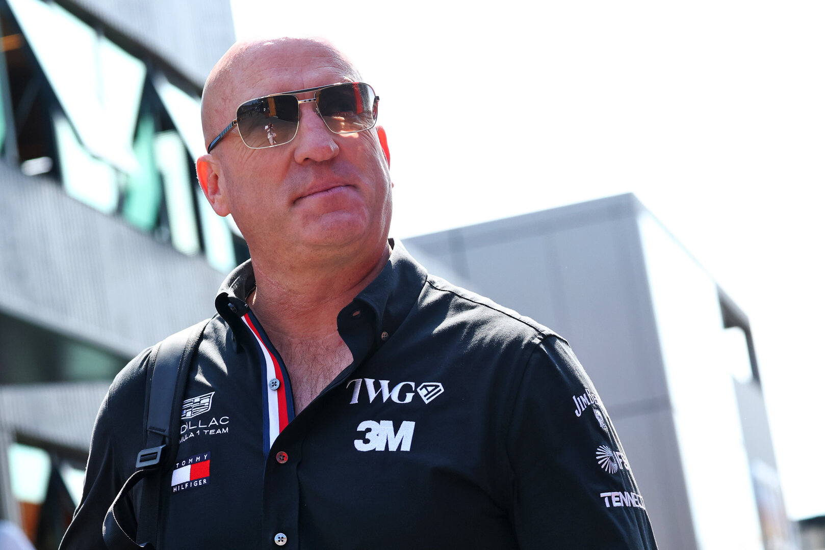 GP BELGIO, Dan Towriss (USA) Cadillac F1 Team e TWG Motorsports CEO.
17.07.2026. Formula 1 World Championship, Rd 10, Belgian Grand Prix, Spa Francorchamps, Belgium, Practice Day.
- www.xpbimages.com, EMail: requests@xpbimages.com © Copyright: Bearne / XPB Images