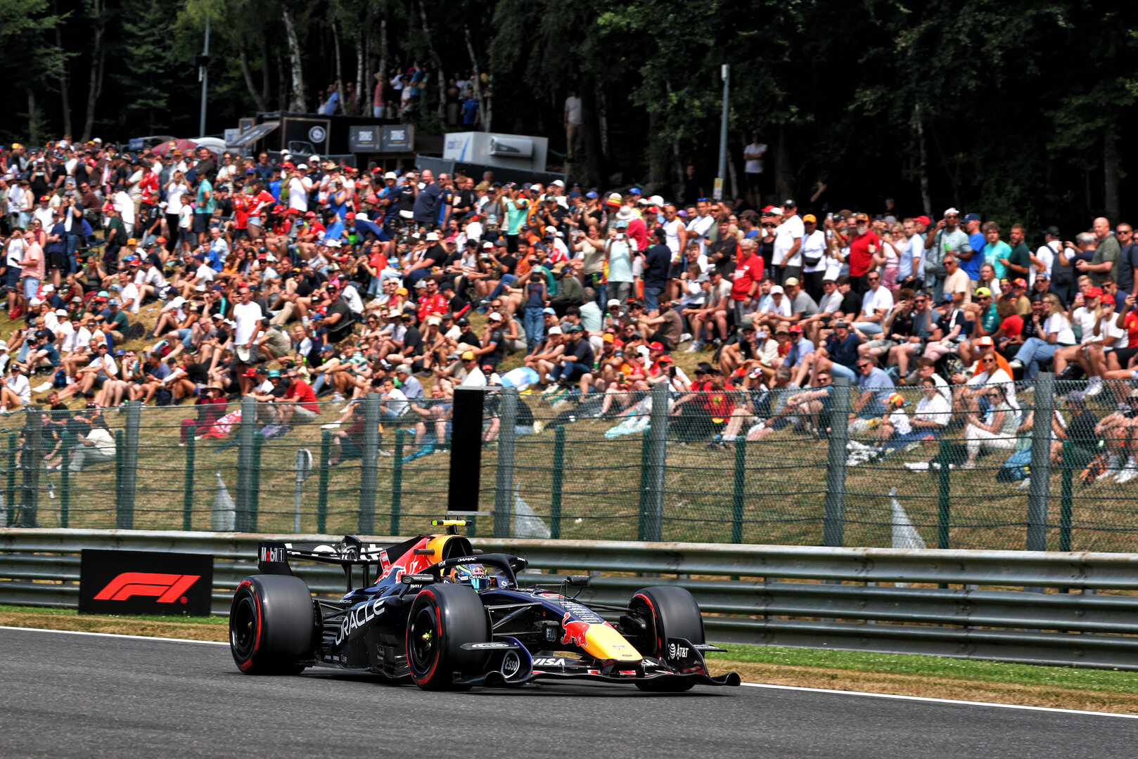GP BELGIO, Isack Hadjar (FRA) Red Bull Racing RB22.
17.07.2026. Formula 1 World Championship, Rd 10, Belgian Grand Prix, Spa Francorchamps, Belgium, Practice Day.
- www.xpbimages.com, EMail: requests@xpbimages.com © Copyright: Bearne / XPB Images