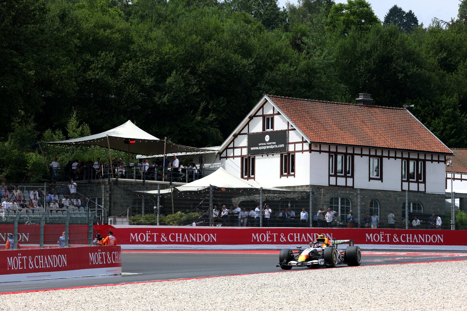 GP BELGIO, Liam Lawson (NZL) Racing Bulls Formula One Team VCARB 03.
17.07.2026. Formula 1 World Championship, Rd 10, Belgian Grand Prix, Spa Francorchamps, Belgium, Practice Day.
- www.xpbimages.com, EMail: requests@xpbimages.com © Copyright: Charniaux / XPB Images