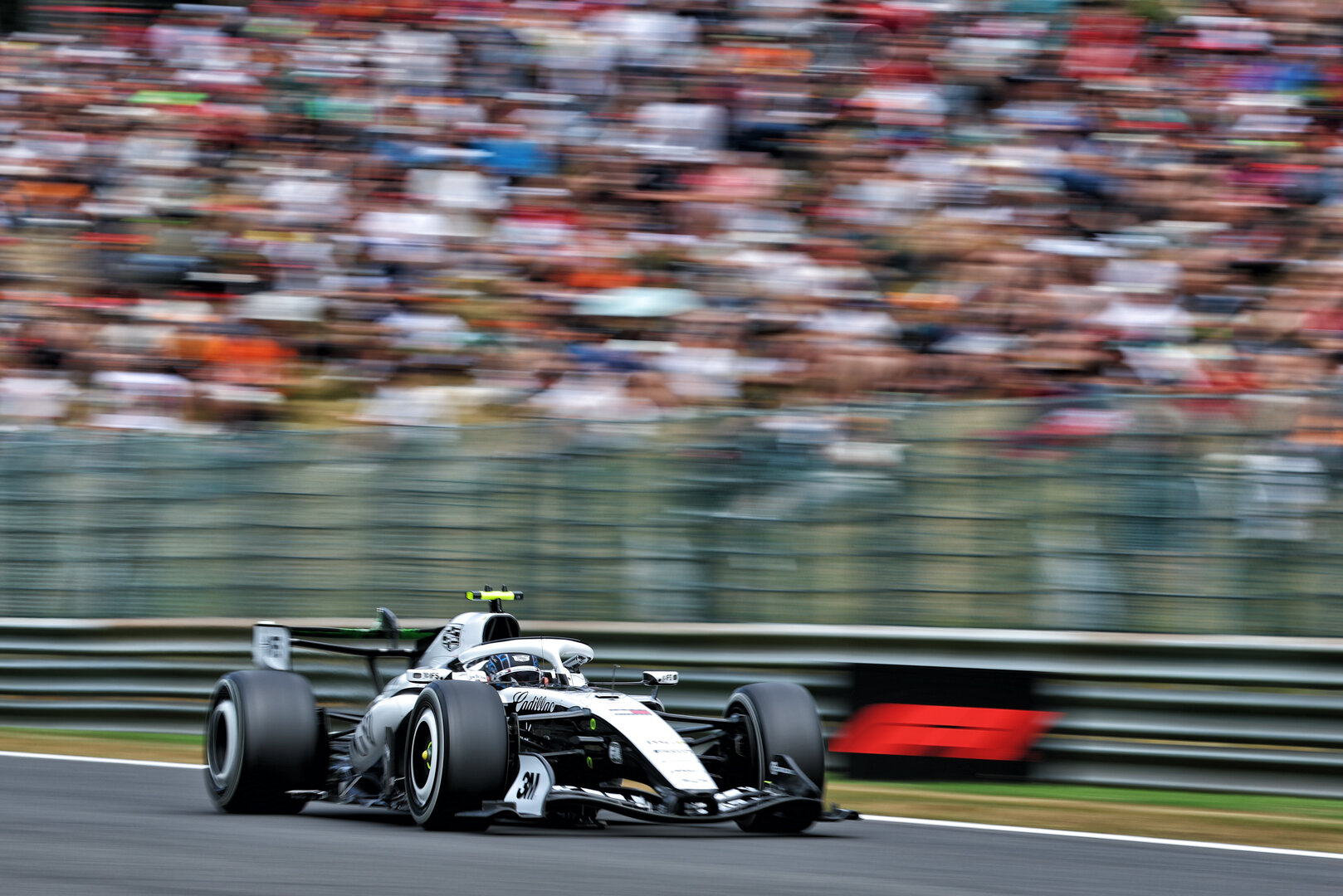 GP BELGIO, Valtteri Bottas (FIN) Cadillac Formula 1 Team MAC-26.
17.07.2026. Formula 1 World Championship, Rd 10, Belgian Grand Prix, Spa Francorchamps, Belgium, Practice Day.
- www.xpbimages.com, EMail: requests@xpbimages.com © Copyright: Bearne / XPB Images