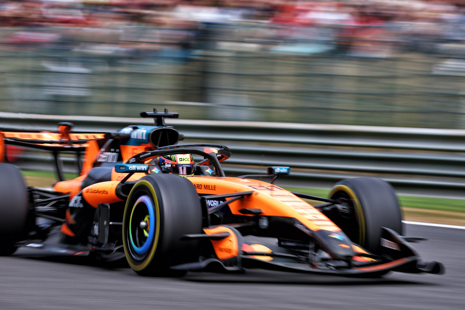 GP BELGIO, Oscar Piastri (AUS) McLaren F1 Team MCL40.
17.07.2026. Formula 1 World Championship, Rd 10, Belgian Grand Prix, Spa Francorchamps, Belgium, Practice Day.
- www.xpbimages.com, EMail: requests@xpbimages.com © Copyright: Bearne / XPB Images