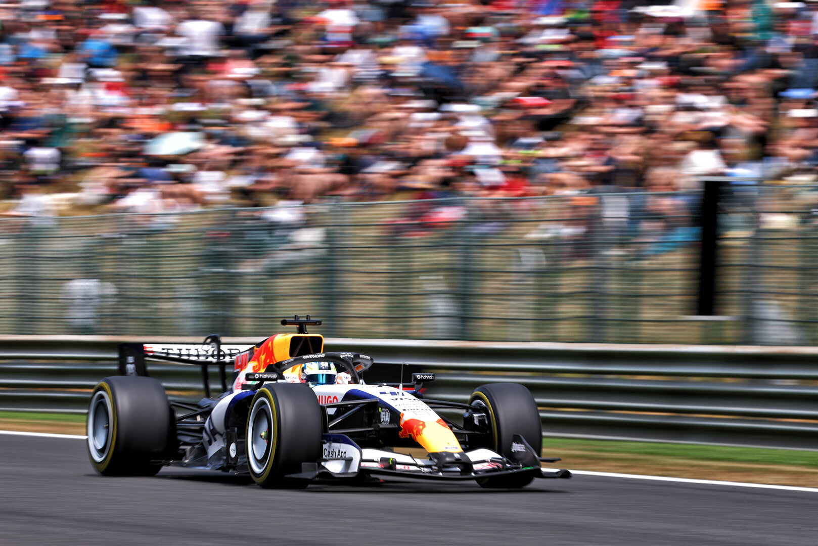 GP BELGIO, Arvid Lindblad (GBR) Racing Bulls Formula One Team VCARB 03.
17.07.2026. Formula 1 World Championship, Rd 10, Belgian Grand Prix, Spa Francorchamps, Belgium, Practice Day.
- www.xpbimages.com, EMail: requests@xpbimages.com © Copyright: Bearne / XPB Images
