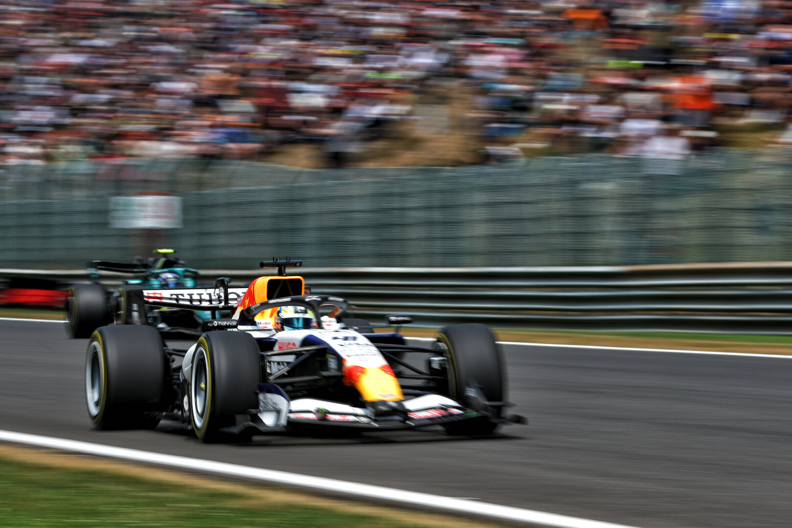 GP BELGIO, Arvid Lindblad (GBR) Racing Bulls Formula One Team VCARB 03.
17.07.2026. Formula 1 World Championship, Rd 10, Belgian Grand Prix, Spa Francorchamps, Belgium, Practice Day.
- www.xpbimages.com, EMail: requests@xpbimages.com © Copyright: Bearne / XPB Images