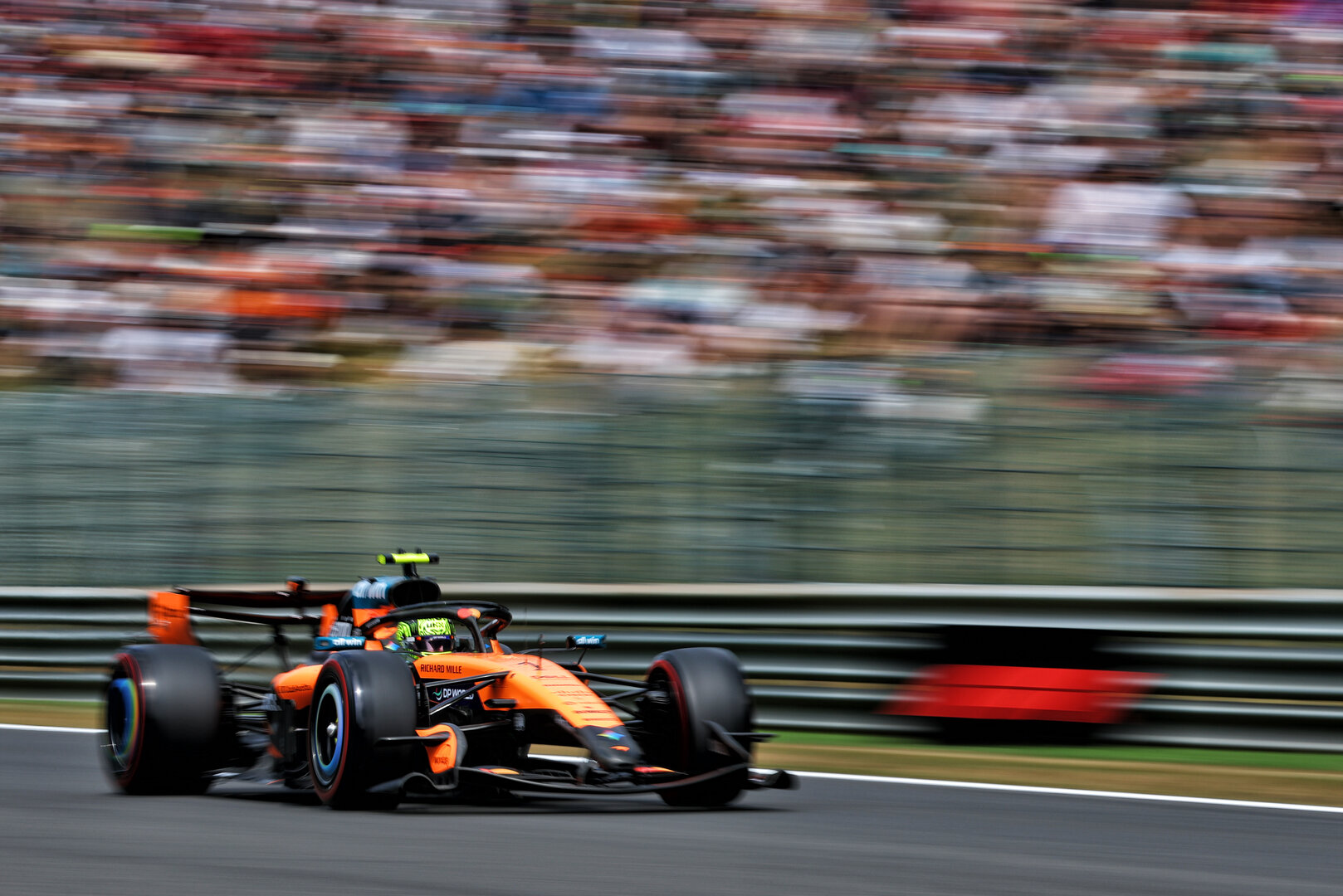 GP BELGIO, Lando Norris (GBR) McLaren F1 Team MCL40.
17.07.2026. Formula 1 World Championship, Rd 10, Belgian Grand Prix, Spa Francorchamps, Belgium, Practice Day.
- www.xpbimages.com, EMail: requests@xpbimages.com © Copyright: Bearne / XPB Images