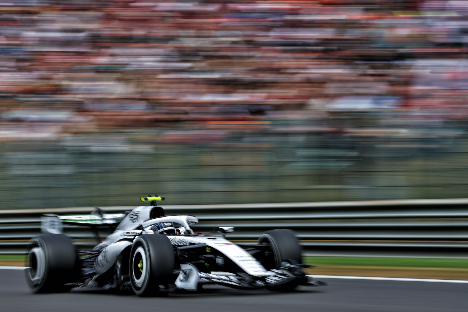 GP BELGIO, Valtteri Bottas (FIN) Cadillac Formula 1 Team MAC-26.
17.07.2026. Formula 1 World Championship, Rd 10, Belgian Grand Prix, Spa Francorchamps, Belgium, Practice Day.
- www.xpbimages.com, EMail: requests@xpbimages.com © Copyright: Bearne / XPB Images