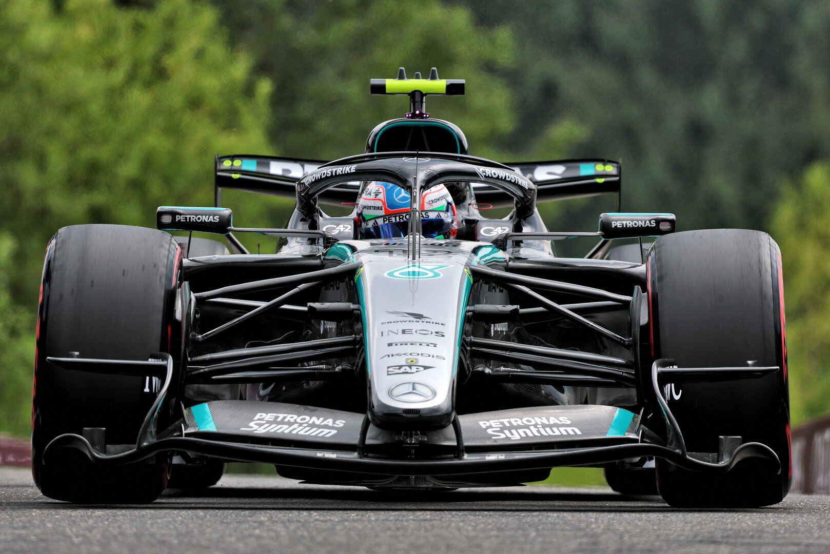 GP BELGIO, Andrea Kimi Antonelli (ITA) Mercedes AMG Formula One Team W17.
17.07.2026. Formula 1 World Championship, Rd 10, Belgian Grand Prix, Spa Francorchamps, Belgium, Practice Day.
- www.xpbimages.com, EMail: requests@xpbimages.com © Copyright: Batchelor / XPB Images