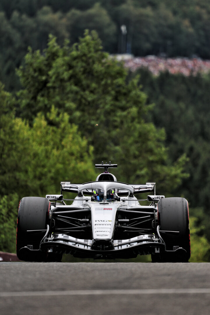 GP BELGIO, Sergio Perez (MEX) Cadillac Formula 1 Team MAC-26.
17.07.2026. Formula 1 World Championship, Rd 10, Belgian Grand Prix, Spa Francorchamps, Belgium, Practice Day.
- www.xpbimages.com, EMail: requests@xpbimages.com © Copyright: Batchelor / XPB Images