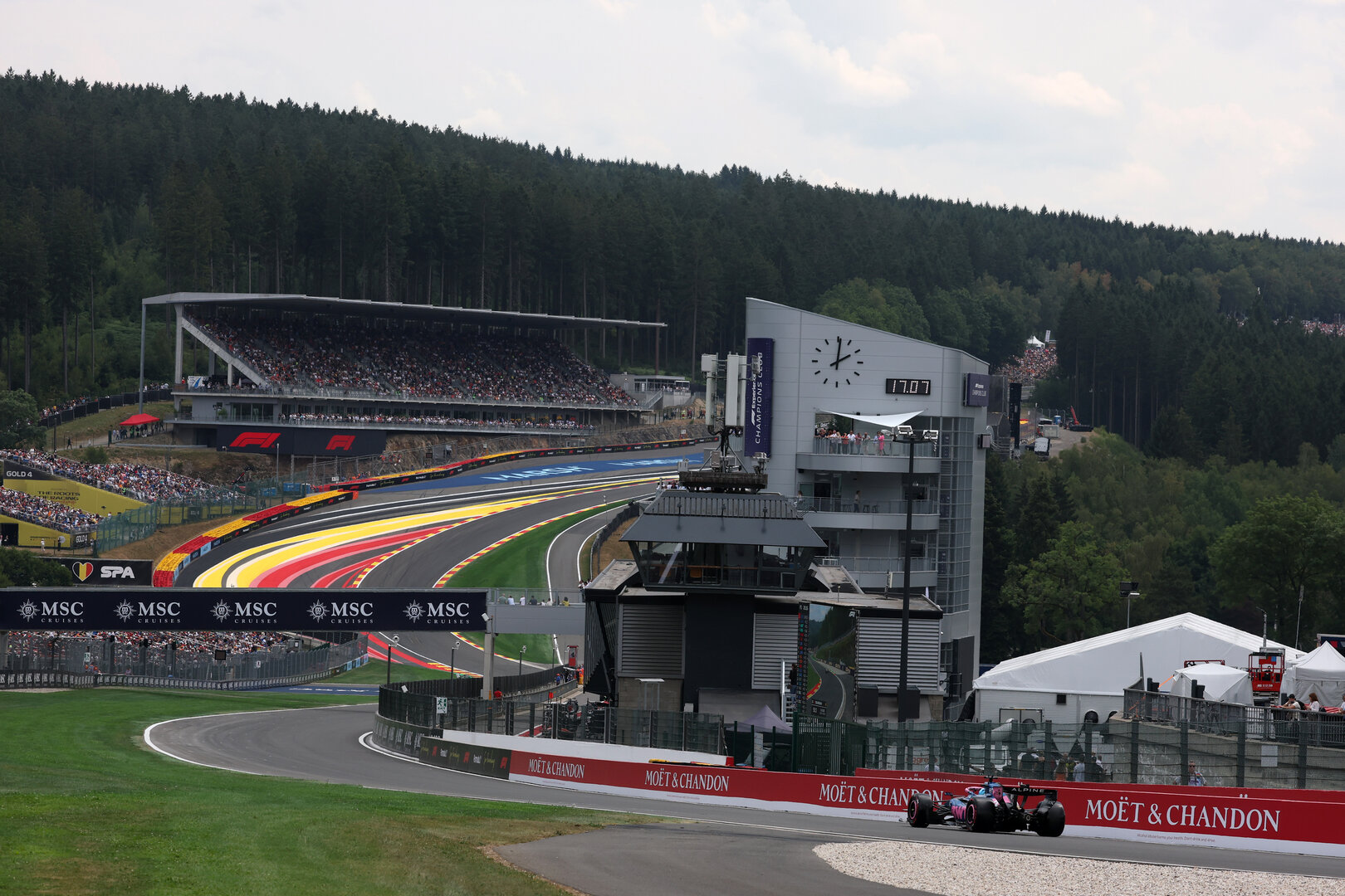 GP BELGIO, Pierre Gasly (FRA) Alpine F1 Team A526.
17.07.2026. Formula 1 World Championship, Rd 10, Belgian Grand Prix, Spa Francorchamps, Belgium, Practice Day.
- www.xpbimages.com, EMail: requests@xpbimages.com © Copyright: Charniaux / XPB Images