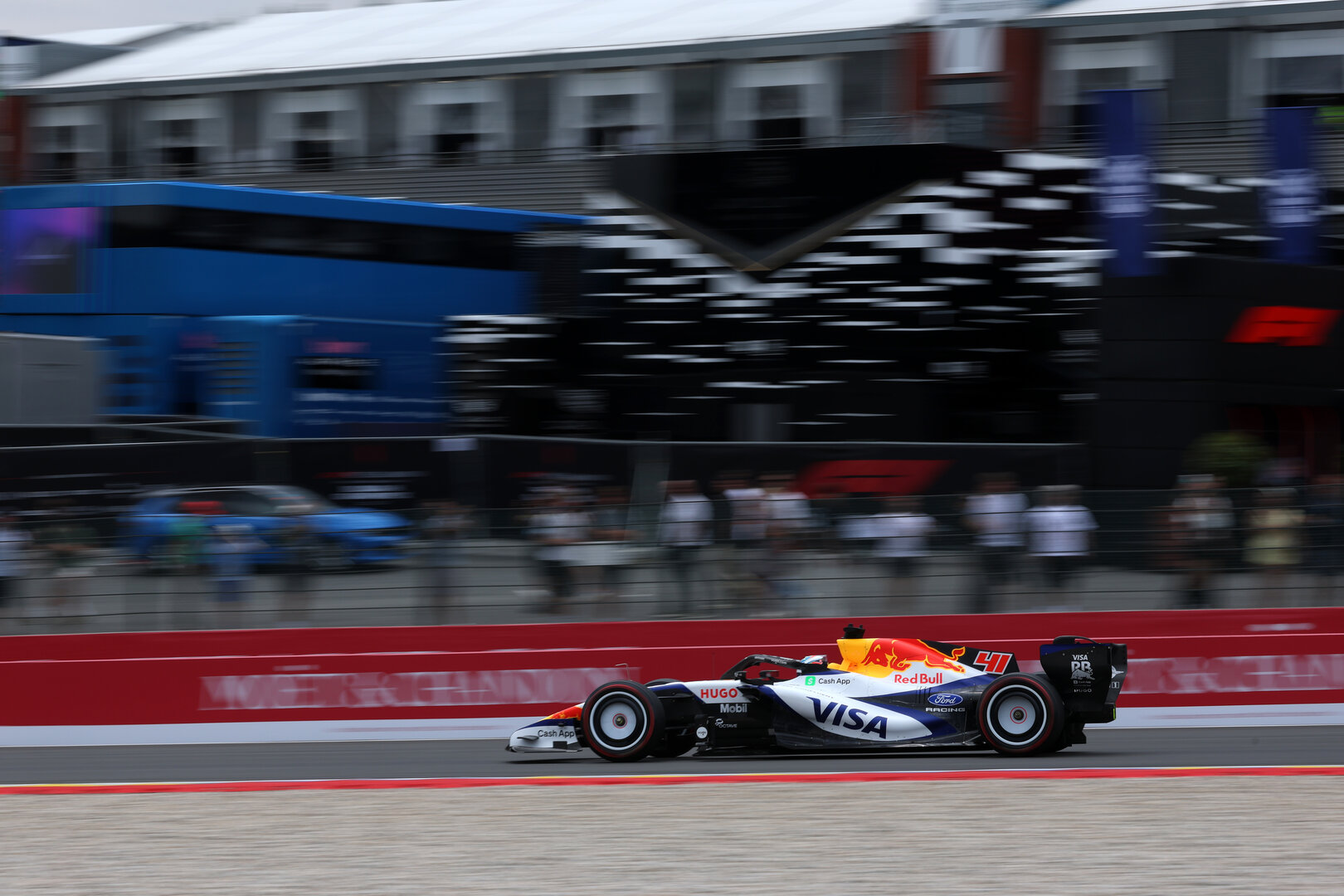 GP BELGIO, Arvid Lindblad (GBR) Racing Bulls Formula One Team VCARB 03.
17.07.2026. Formula 1 World Championship, Rd 10, Belgian Grand Prix, Spa Francorchamps, Belgium, Practice Day.
- www.xpbimages.com, EMail: requests@xpbimages.com © Copyright: Charniaux / XPB Images