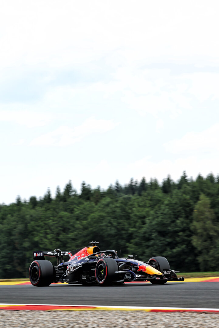 GP BELGIO, Max Verstappen (NLD) Red Bull Racing RB22.
17.07.2026. Formula 1 World Championship, Rd 10, Belgian Grand Prix, Spa Francorchamps, Belgium, Practice Day.
- www.xpbimages.com, EMail: requests@xpbimages.com © Copyright: Bearne / XPB Images