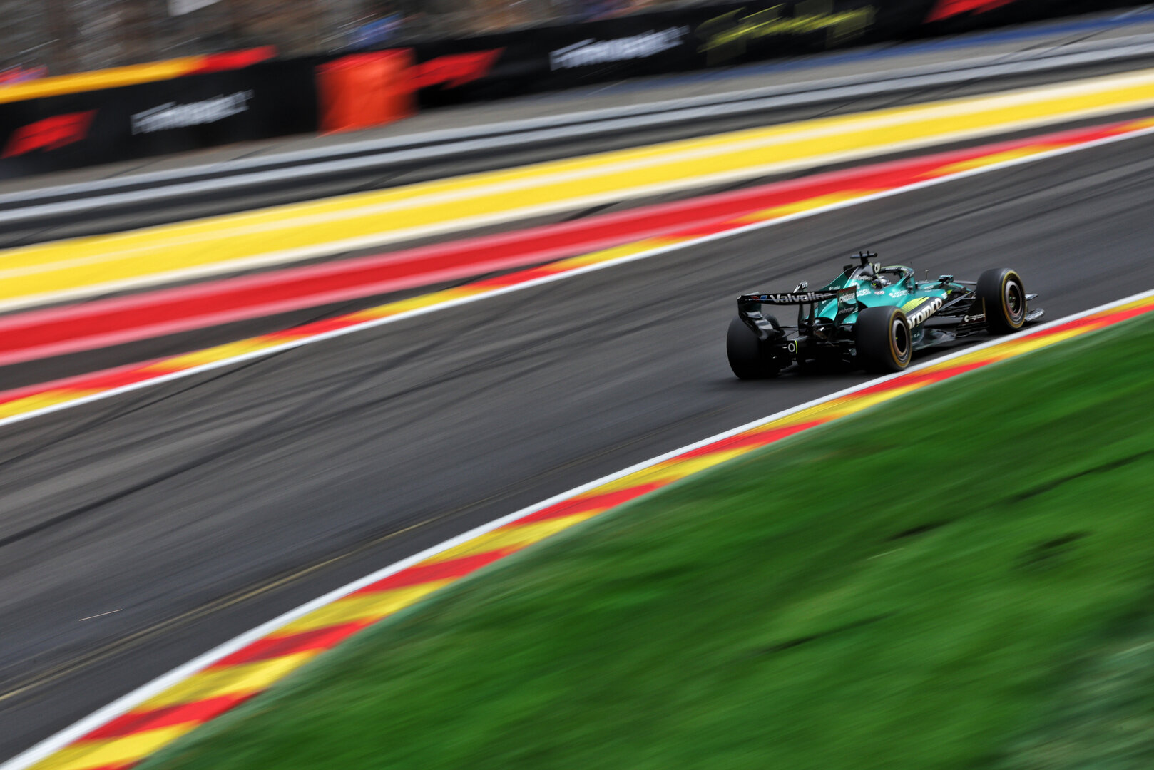 GP BELGIO, Lance Stroll (CDN) Aston Martin F1 Team AMR26.
17.07.2026. Formula 1 World Championship, Rd 10, Belgian Grand Prix, Spa Francorchamps, Belgium, Practice Day.
 - www.xpbimages.com, EMail: requests@xpbimages.com © Copyright: Patching / XPB Images